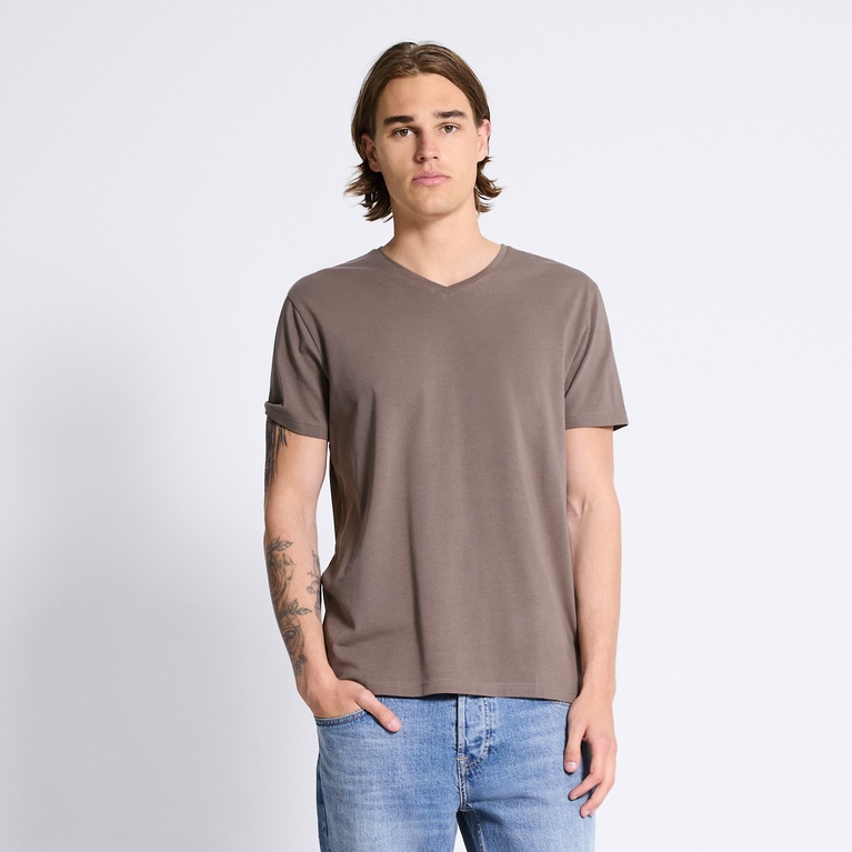 Premium basic tee "Conrad" Brown